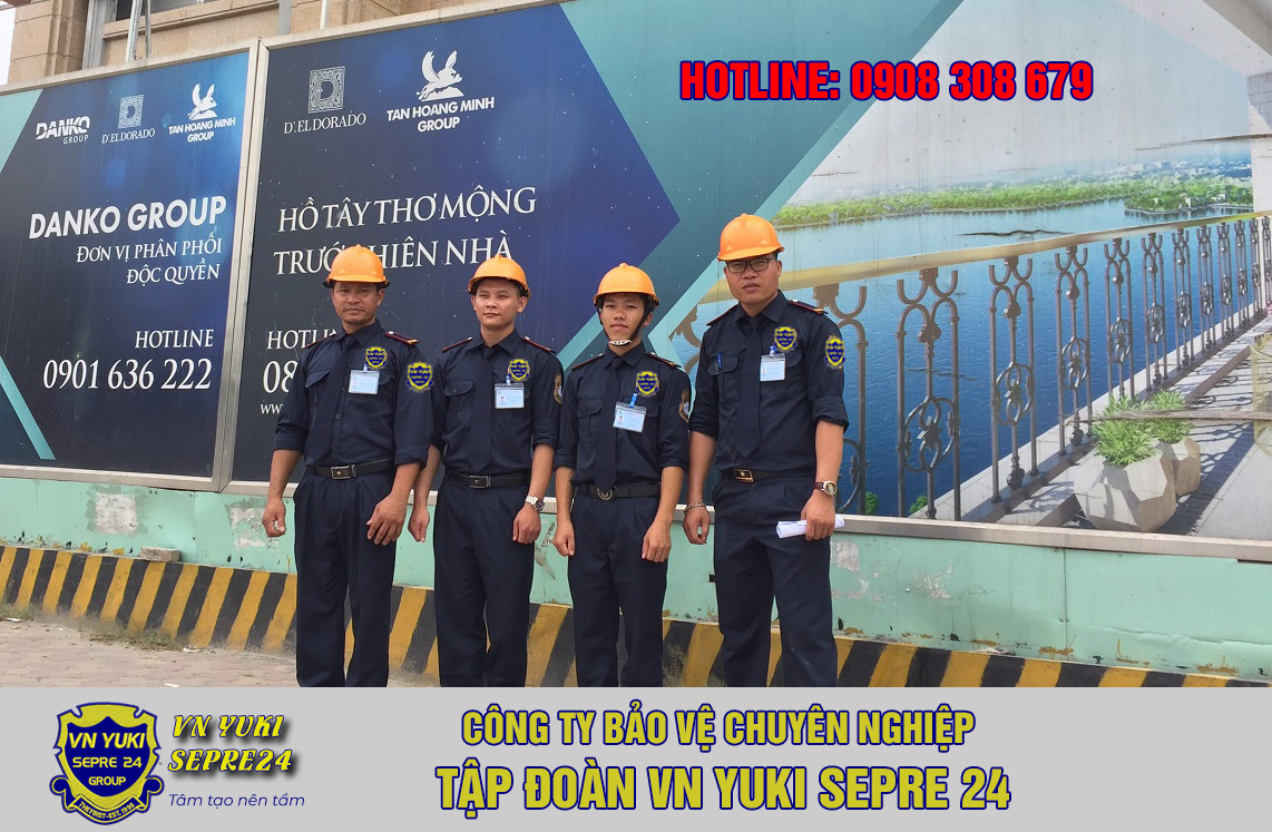 dịch vụ bảo vệ công trường