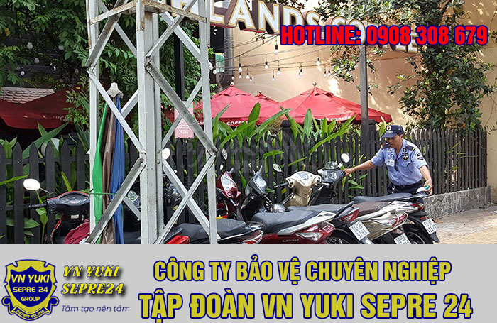 bảo vệ giữ xe chuyên nghiệp