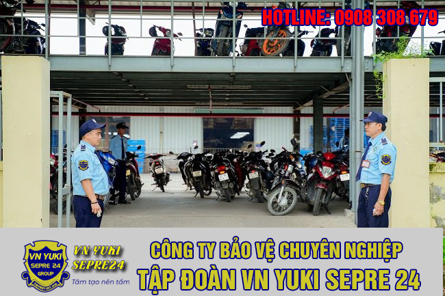 Coogn ty bảo vệ giữ xe