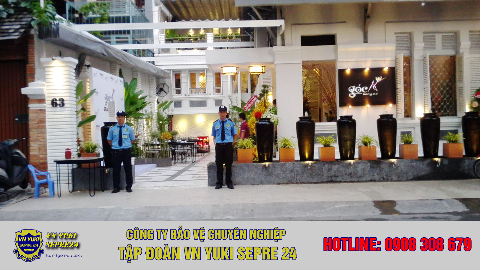 Dịch vụ bảo vệ chuyên nghiệp