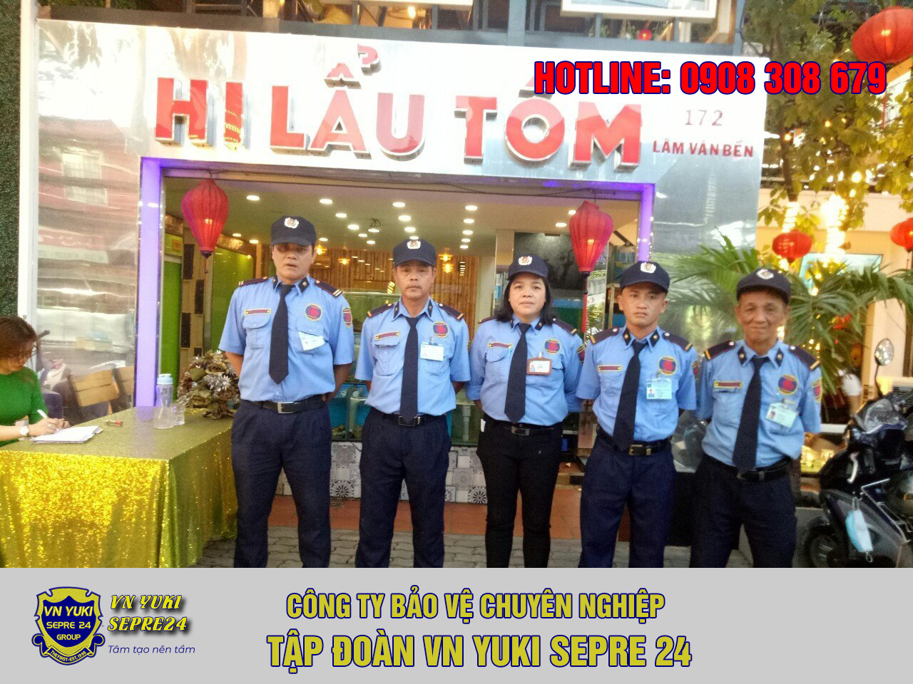 Dịch vụ bảo vệ nhà hàng chuyên nghiệp 