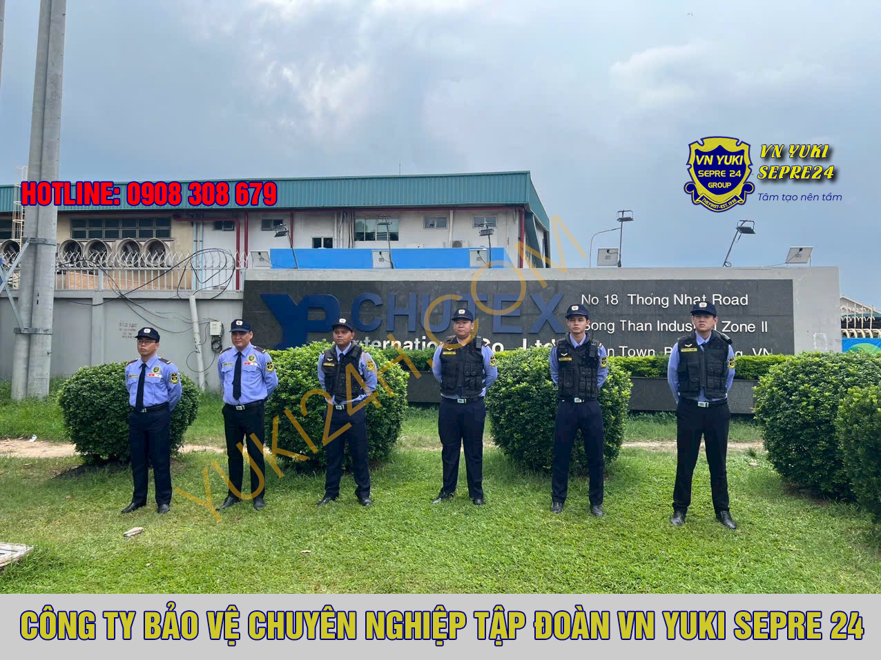 dịch vụ bảo vệ nhà máy chuyên nghiệp