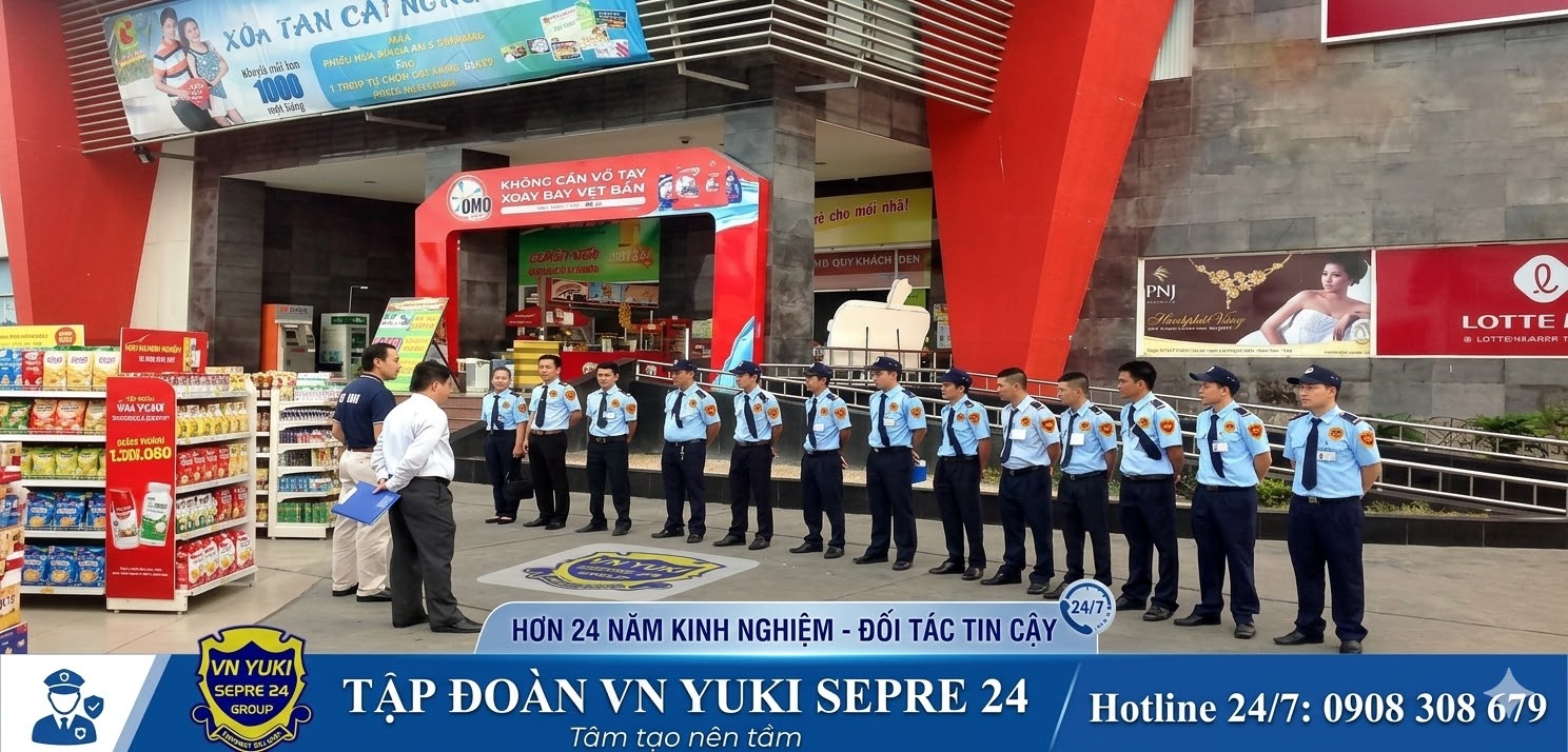 Bảo vệ siêu thị