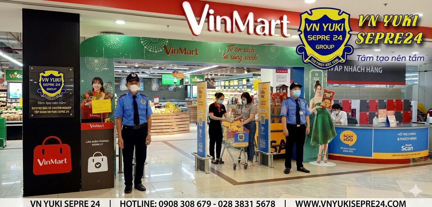 Bảo vệ siêu thị