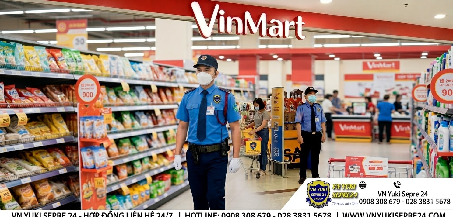 dịch vụ bảo vệ siêu thị